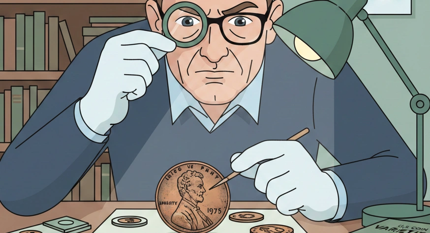 How to Identify a 1975 Penny with No Mint Mark Correctly